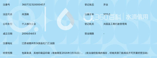 兴国和彩包装装潢印刷厂